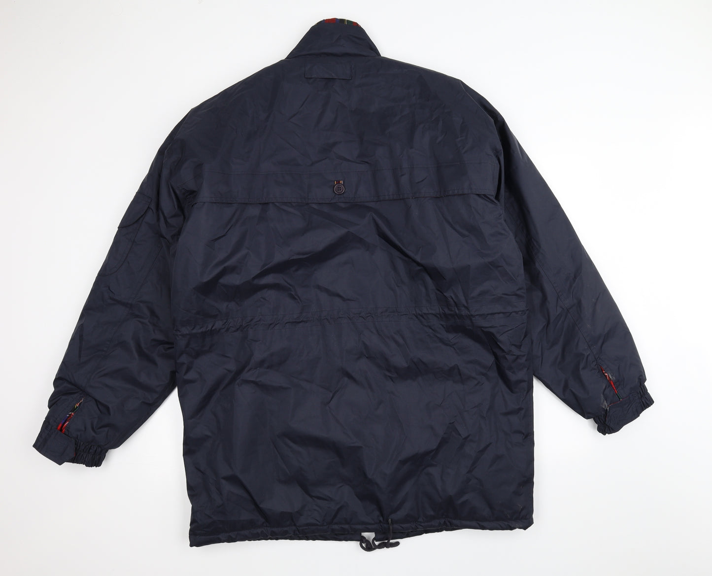 B DRI Mens Blue   Pea Coat Coat Size L