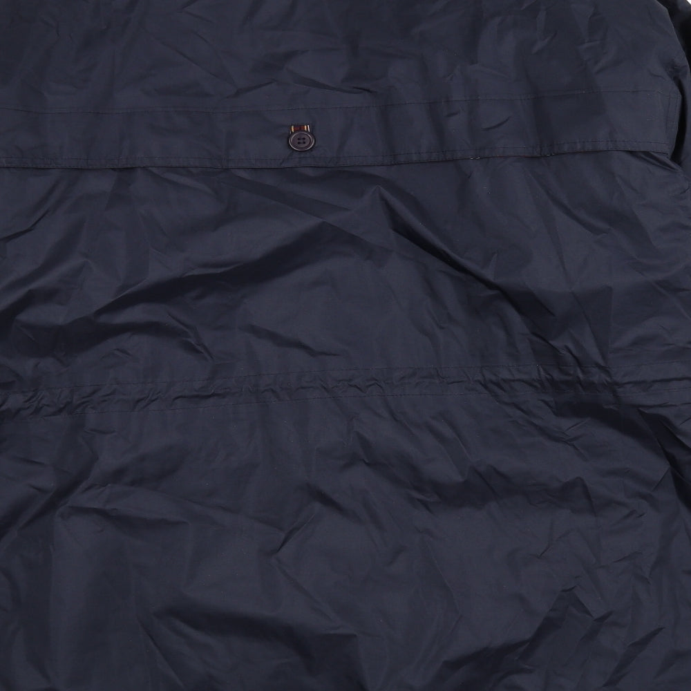 B DRI Mens Blue   Pea Coat Coat Size L
