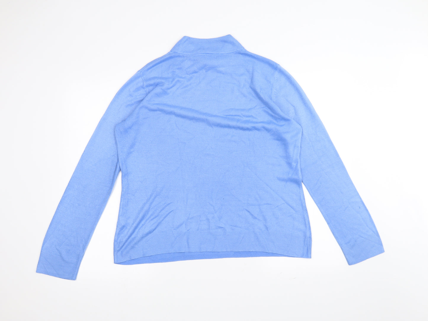 BHS Womens Blue   Basic T-Shirt Size 14