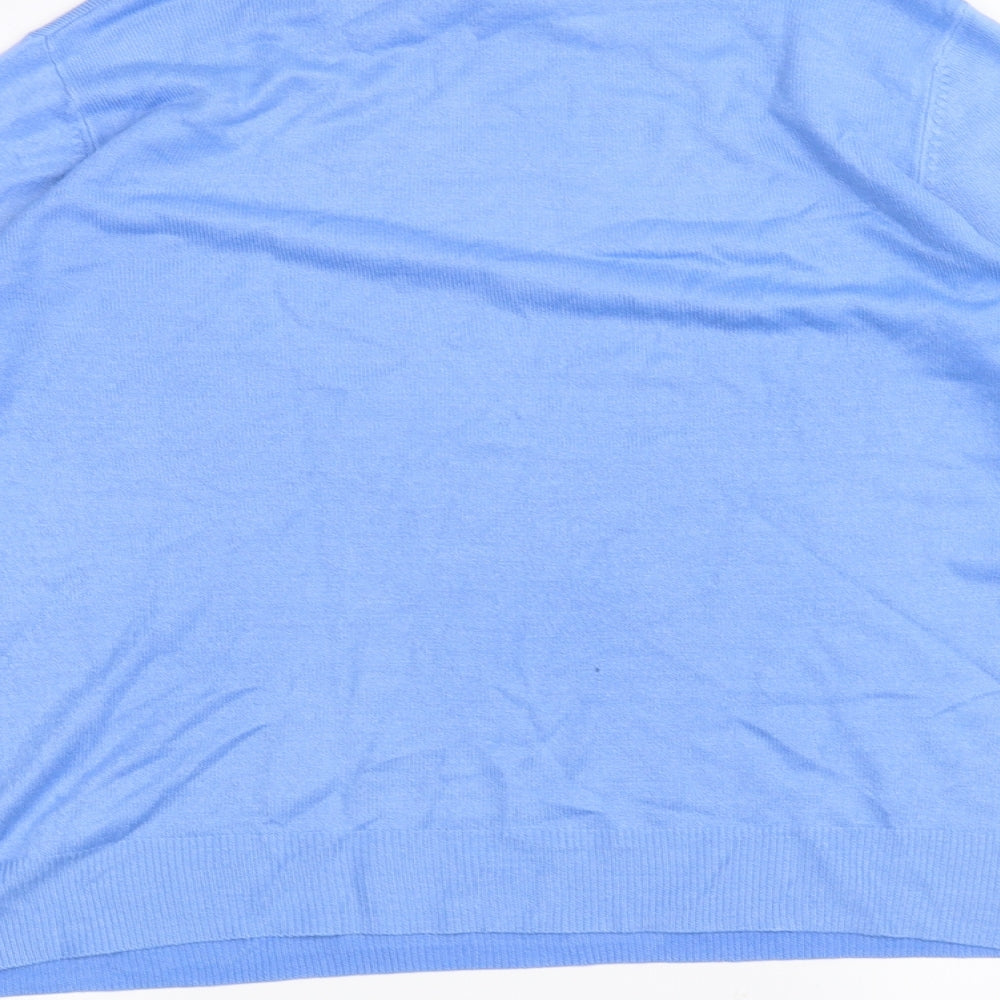 BHS Womens Blue   Basic T-Shirt Size 14