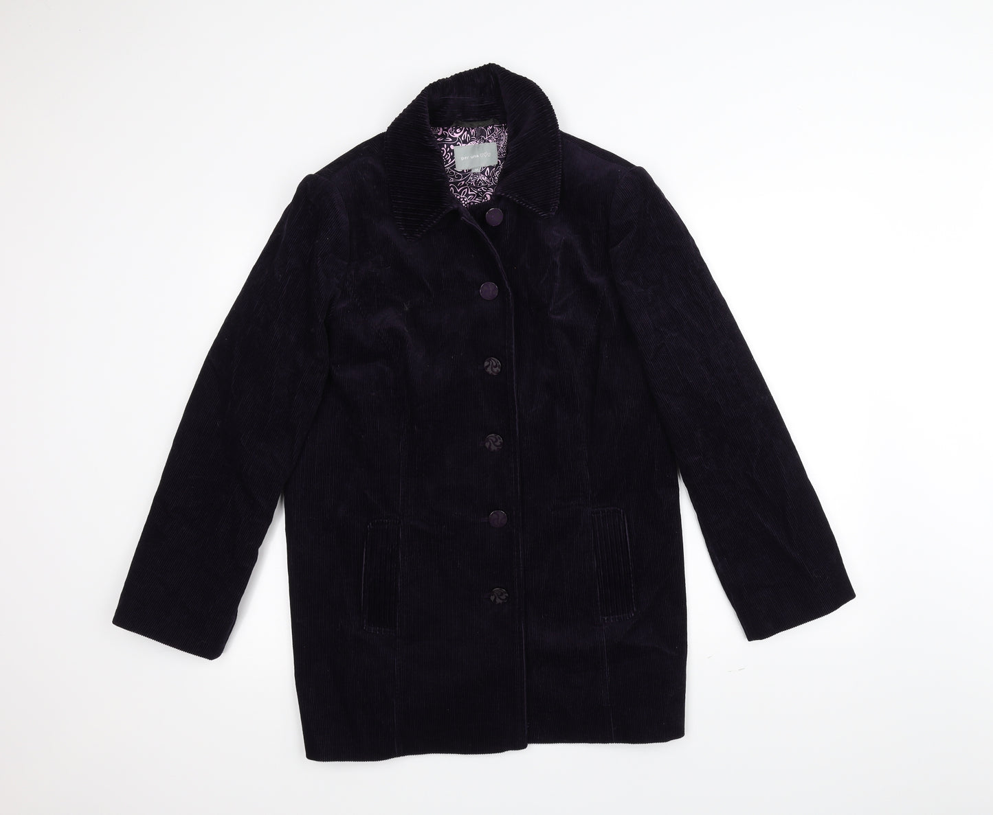 Per Una Womens Purple   Jacket  Size 18