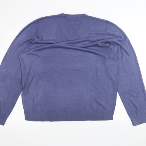 Marks and Spencer Womens Purple   Pullover Jumper Size XL