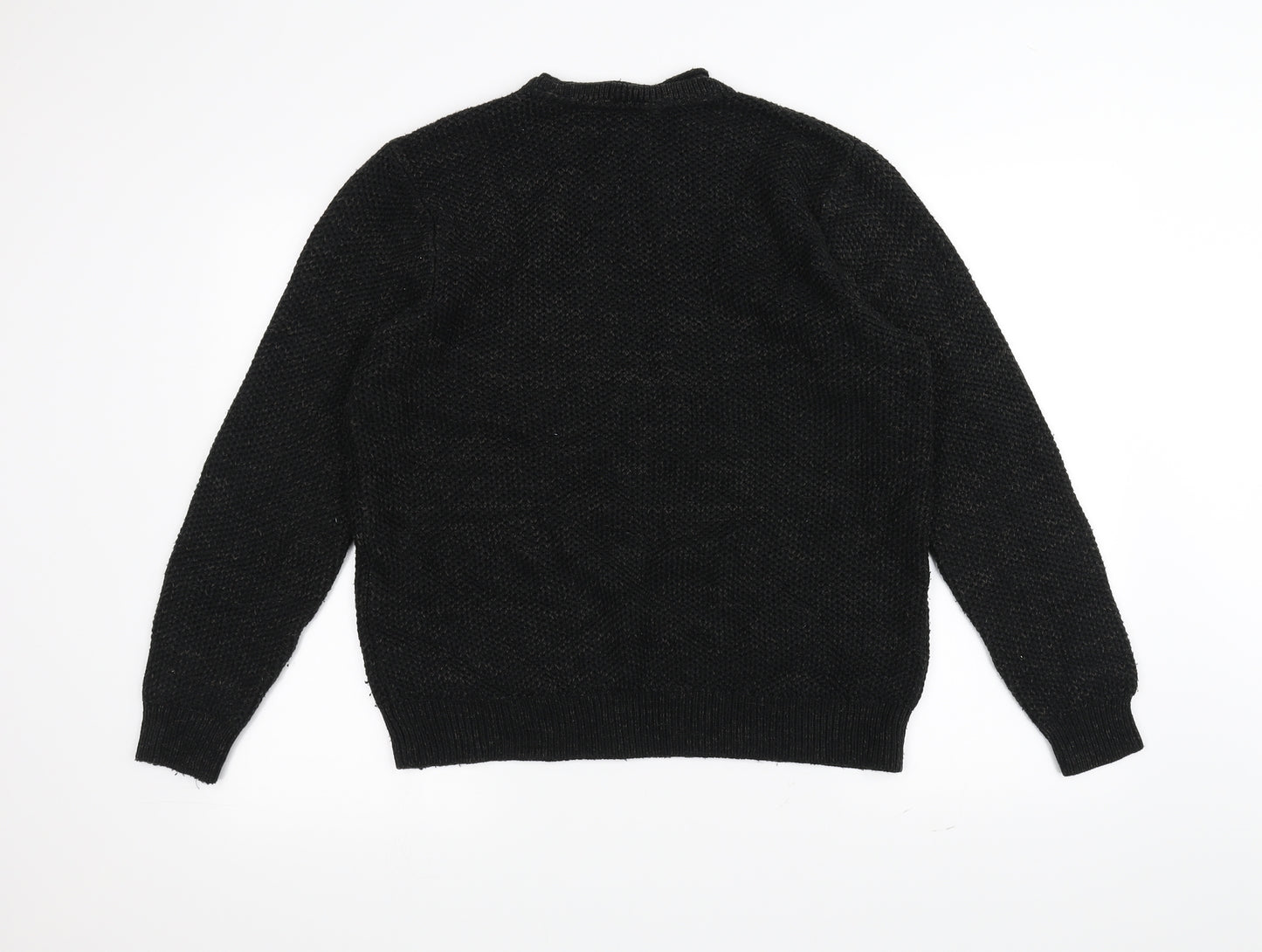 George Womens Black  Knit Pullover Jumper Size M