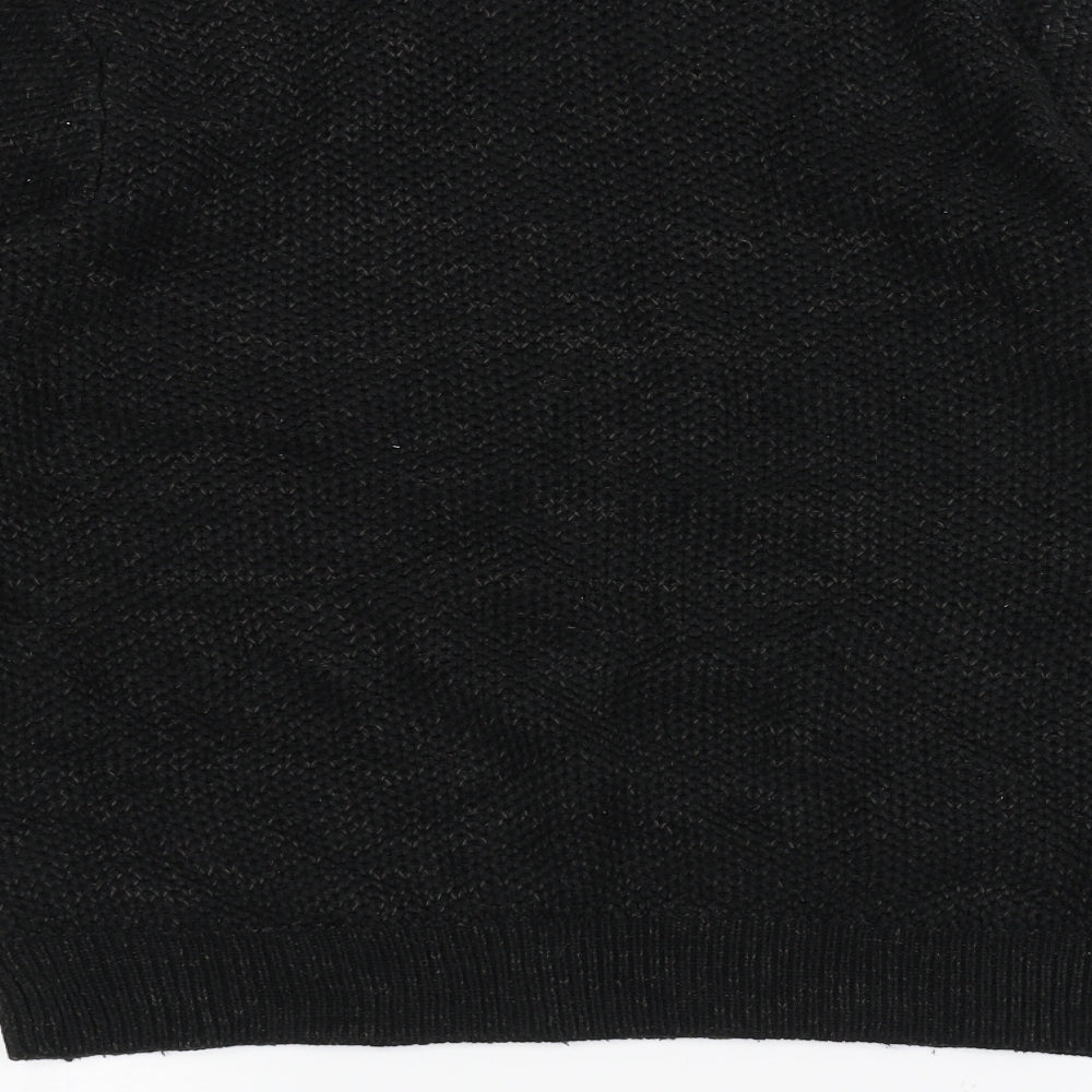 George Womens Black  Knit Pullover Jumper Size M