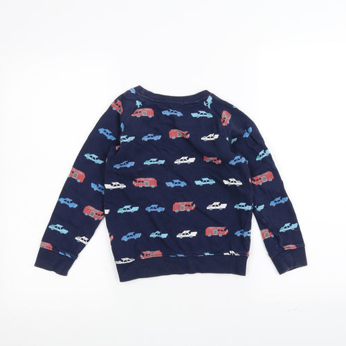 Blue Zoo Boys Blue   Pullover Jumper Size 5-6 Years