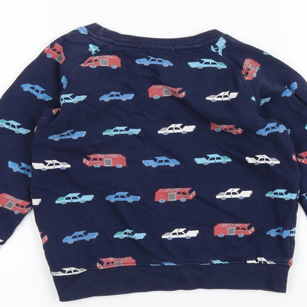 Blue Zoo Boys Blue   Pullover Jumper Size 5-6 Years
