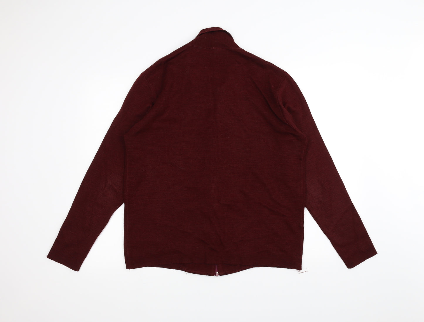 Keynote Womens Red  Knit Jacket  Size L