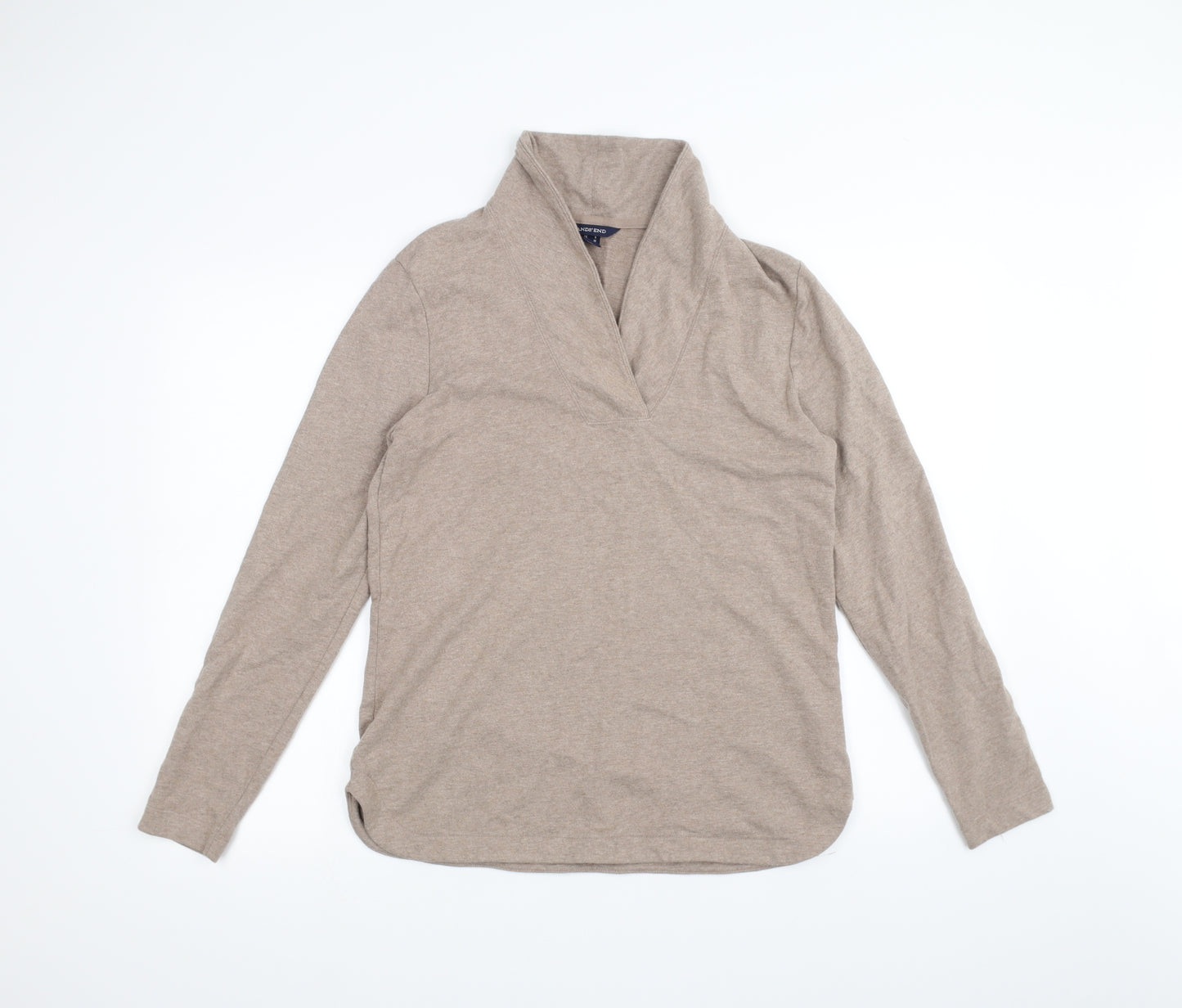 Land's End Mens Brown   Pullover Jumper Size M