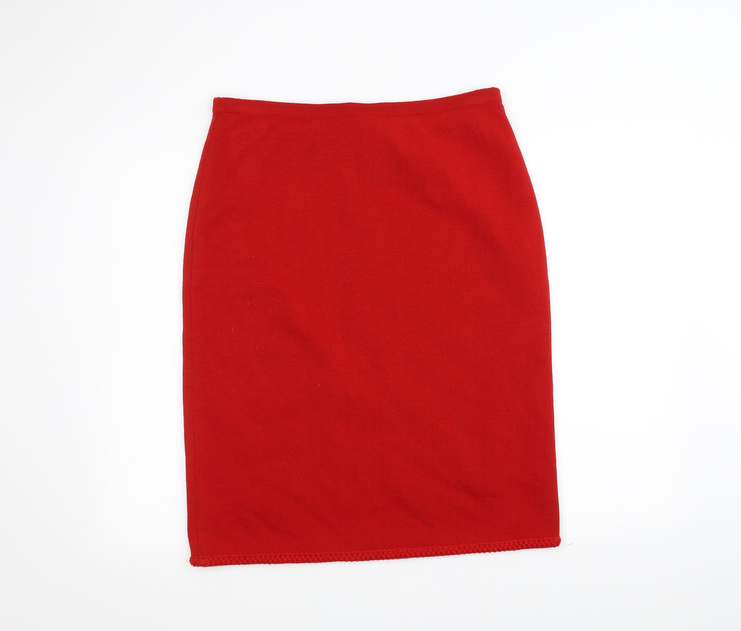 grazia Womens Red   A-Line Skirt Size 16