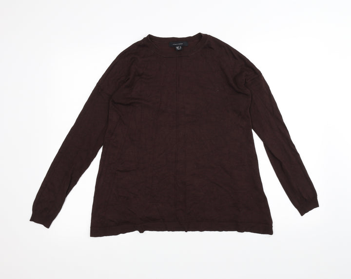 Atmosphere Womens Brown Basic T-Shirt Size 10