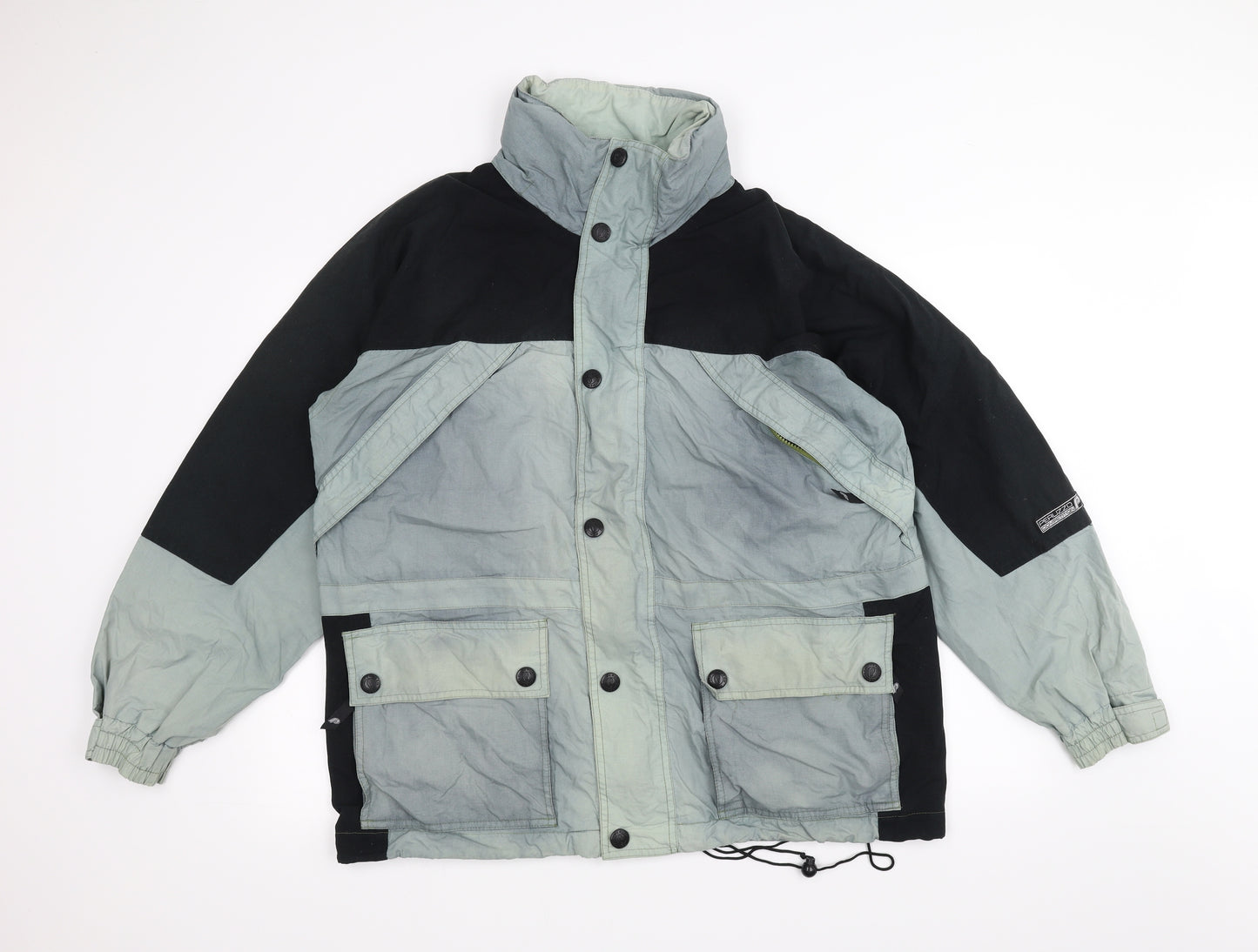 Peruzzo Mens Green   Pea Coat Coat Size M