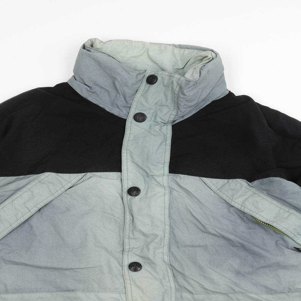 Peruzzo Mens Green   Pea Coat Coat Size M