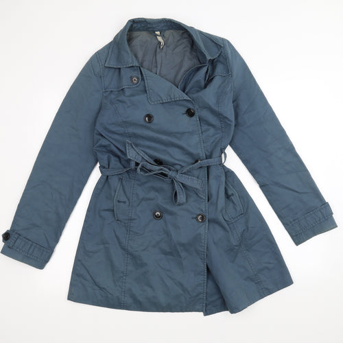 Old Navy Womens Blue   Overcoat Coat Size M
