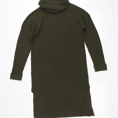 Peacocks Womens Green   Pullover Jumper Size S