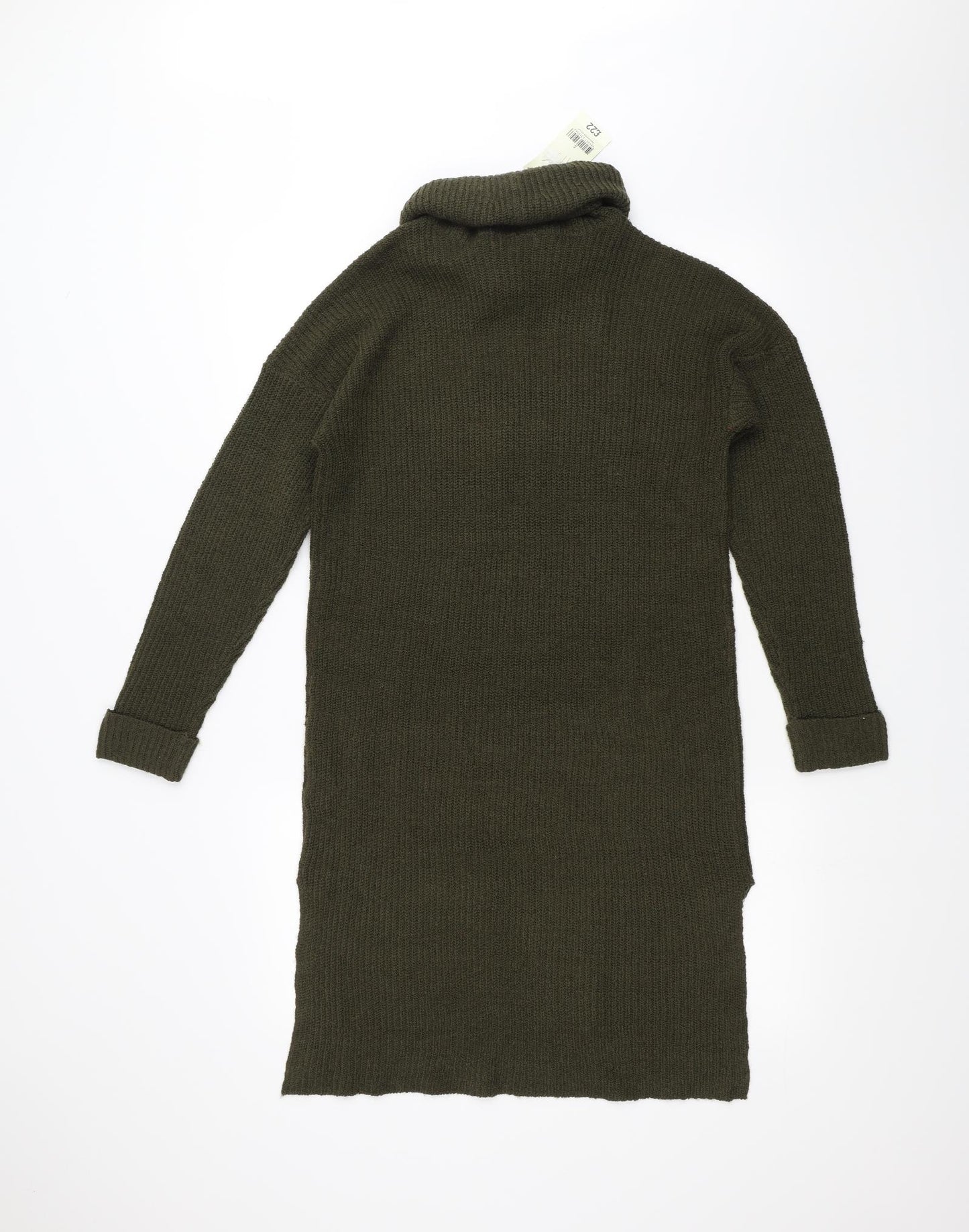 Peacocks Womens Green   Pullover Jumper Size S