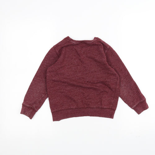 NEXT Girls Red   Pullover Jumper Size 4-5 Years