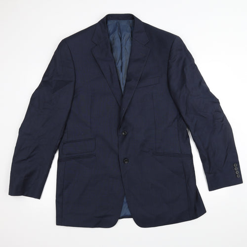 Marks and Spencer Mens Blue   Jacket Suit Jacket Size 42