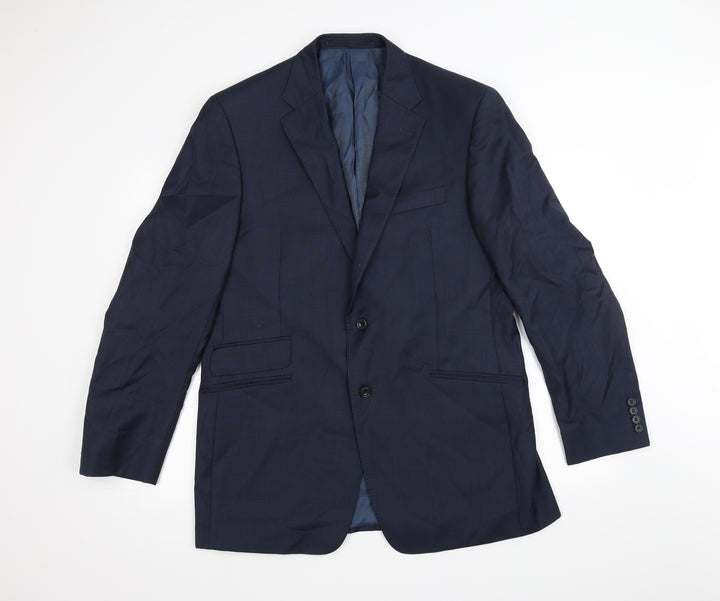Marks and Spencer Mens Blue Jacket Suit Jacket Size 42