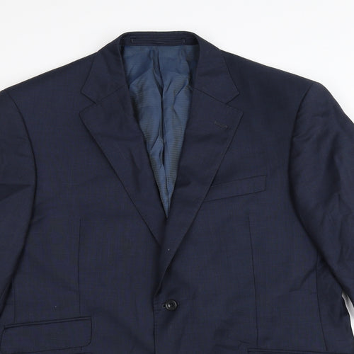 Marks and Spencer Mens Blue   Jacket Suit Jacket Size 42