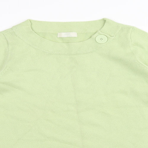 Marks and Spencer Womens Green  Knit Pullover Jumper Size 18