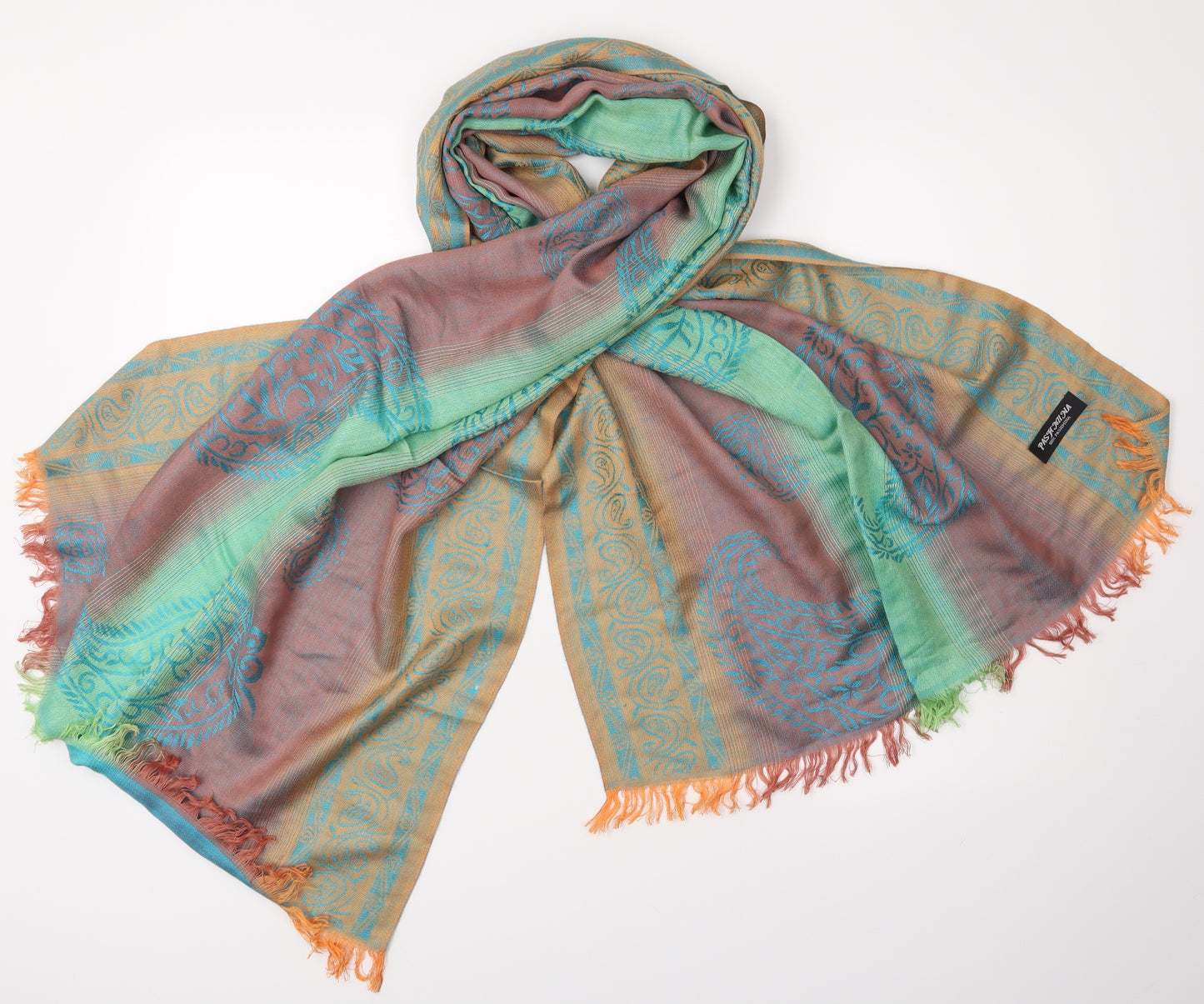 PASHMINA Womens Purple    Scarf   - Multicoloured