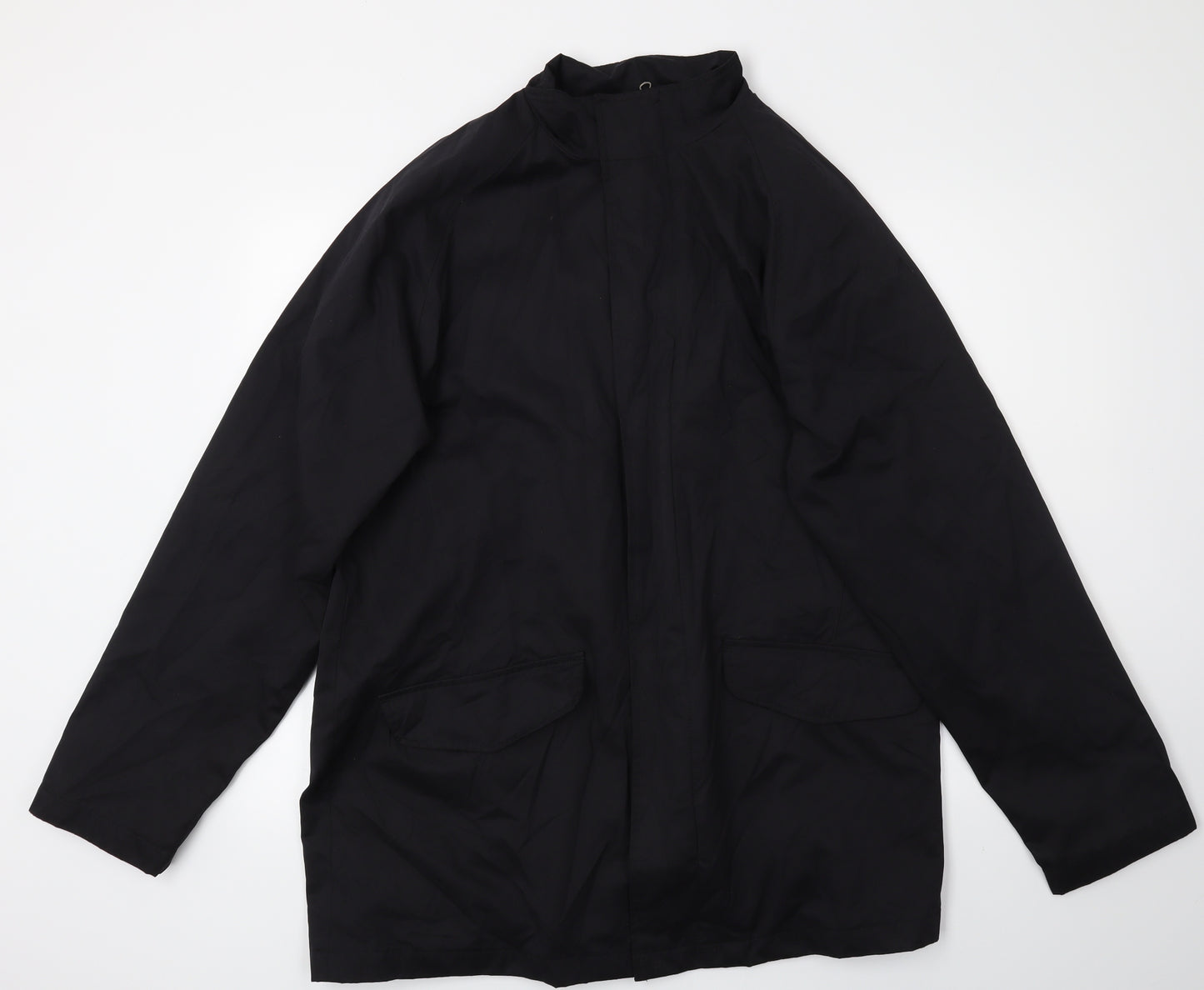 Debenhams Mens Black   Rain Coat Coat Size M