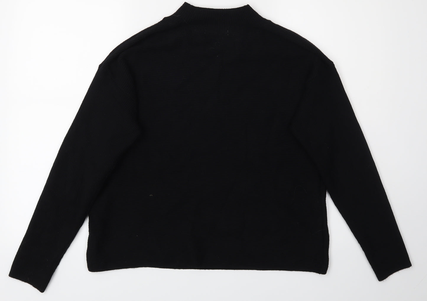 Tu Woman Womens Black   Pullover Jumper Size 16