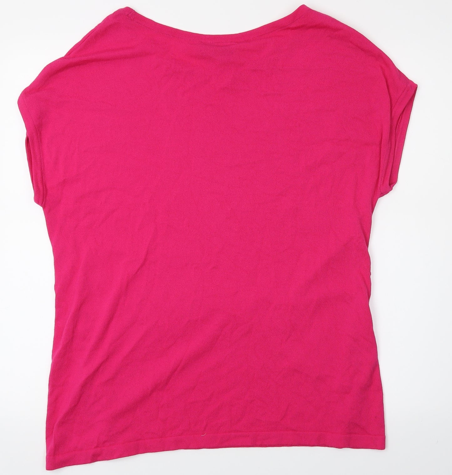 Wallis Womens Pink   Basic T-Shirt Size M