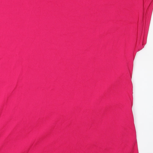 Wallis Womens Pink   Basic T-Shirt Size M
