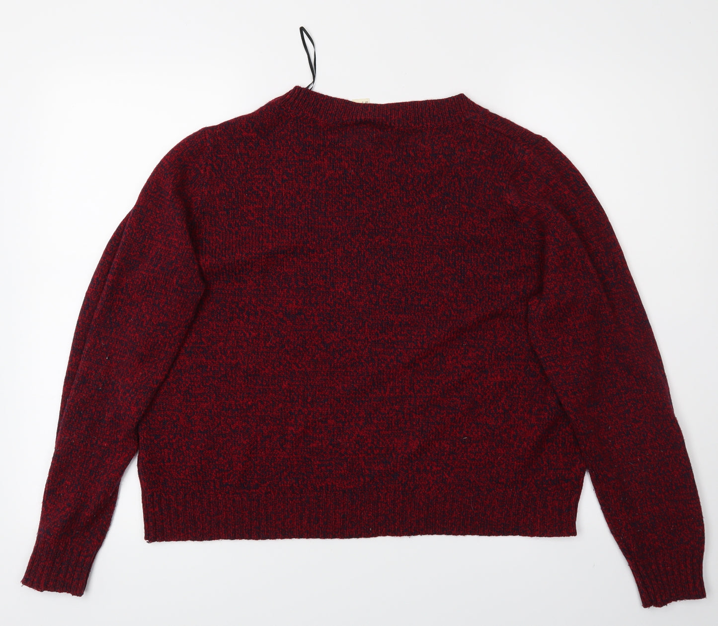 Divided Womens Red   Pullover Jumper Size L