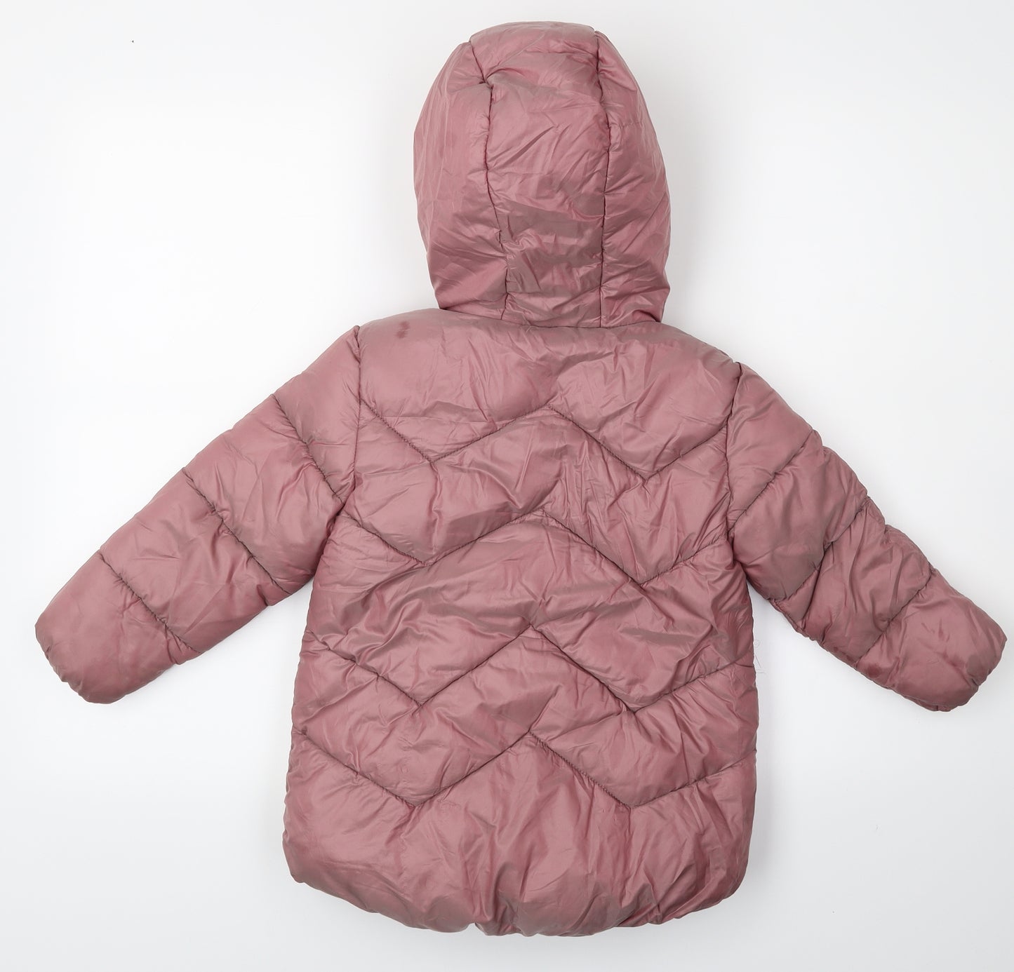 NEXT Girls Pink   Basic Coat Coat Size 4-5 Years