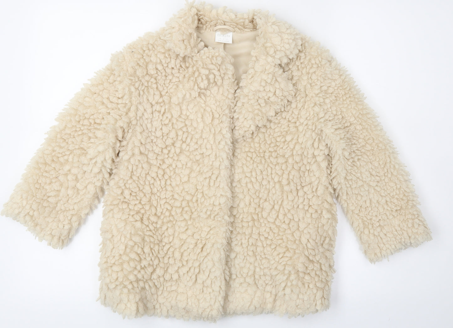 F&F Girls White   Jacket  Size 6-7 Years