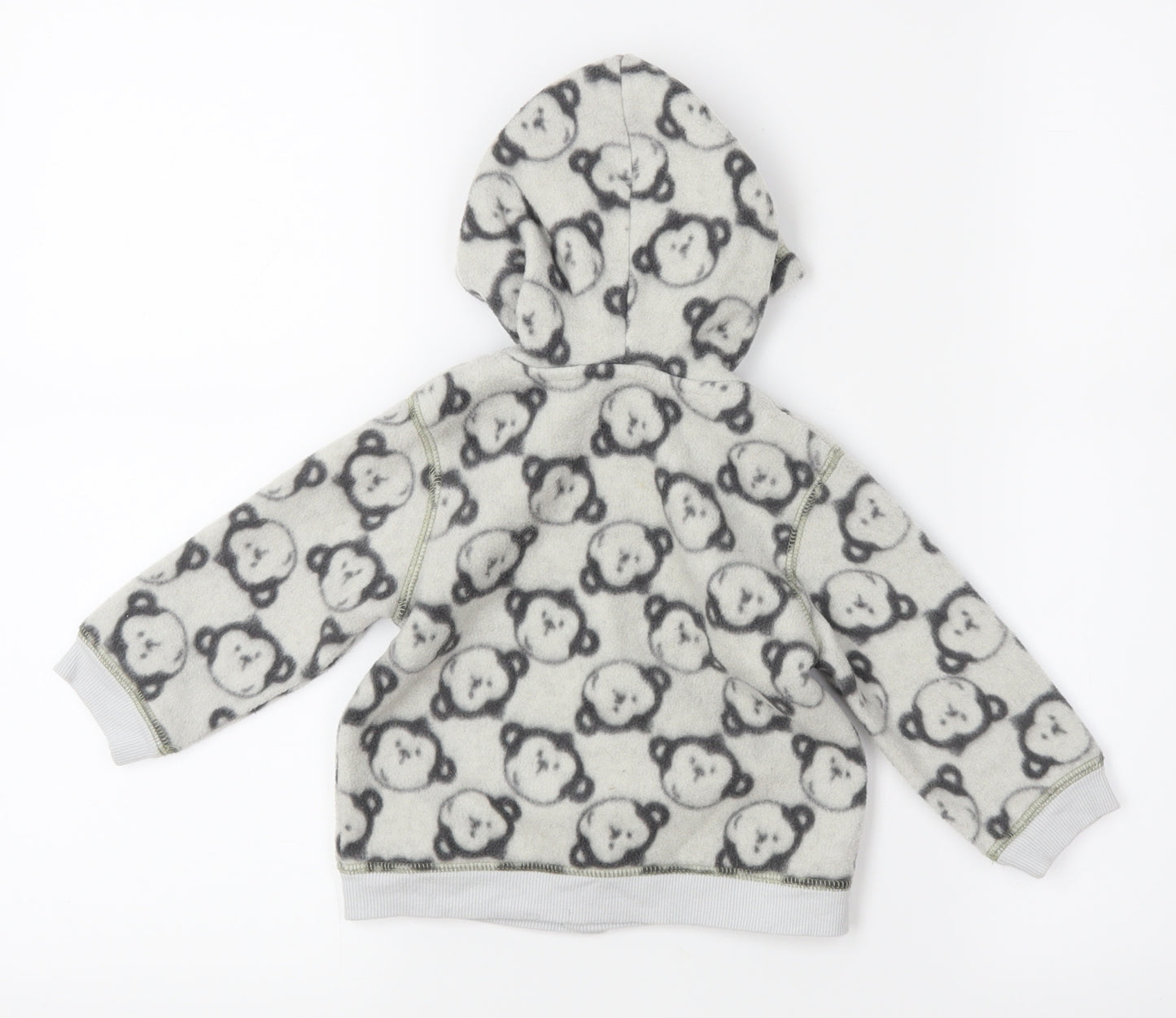 George Baby Grey   Pullover Jumper Size 6-9 Months  - Monkeys