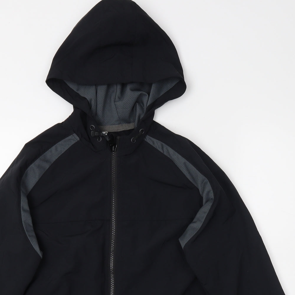 M&S Boys Blue   Rain Coat Coat Size 13-14 Years