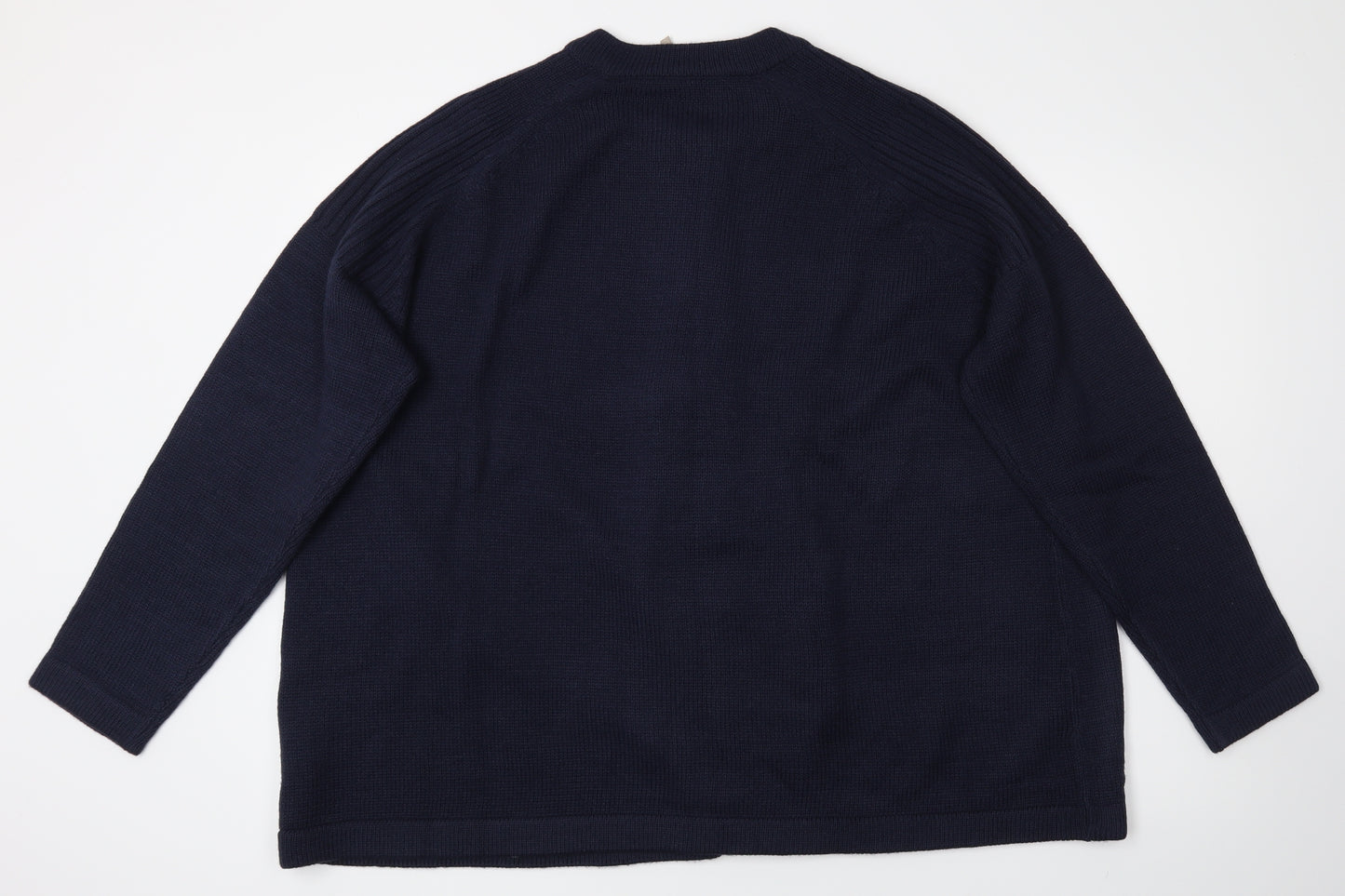 Anthology Womens Blue   Cardigan Jumper Size 26