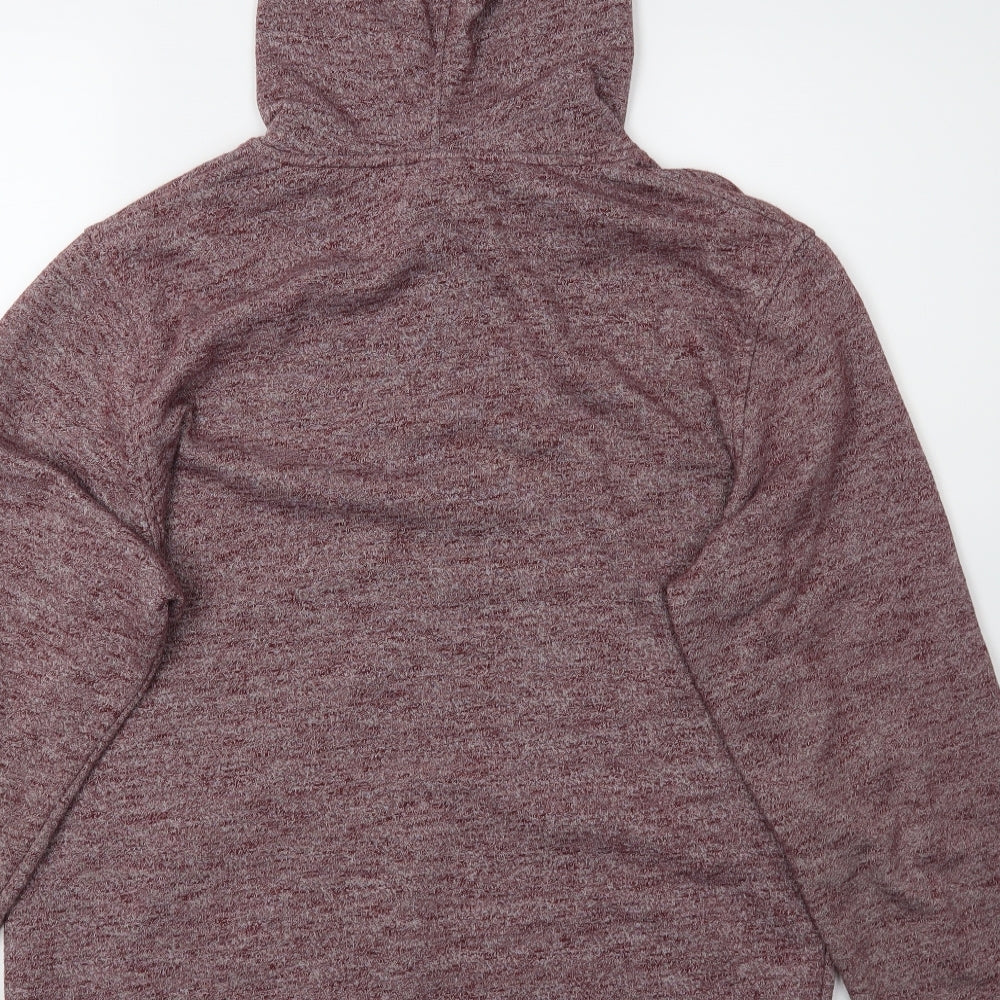 JACK & JONES Mens Red   Pullover Hoodie Size M