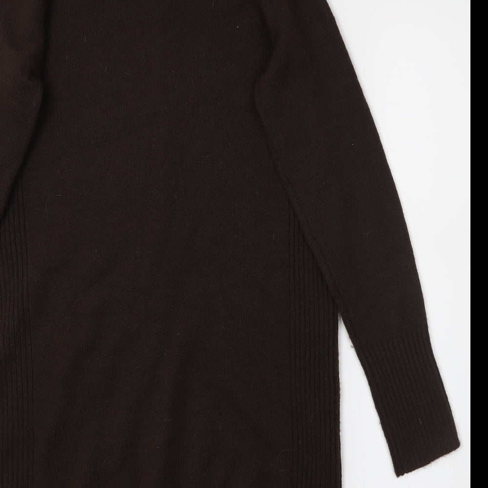 Wallis Womens Brown   Jumper Dress  Size S