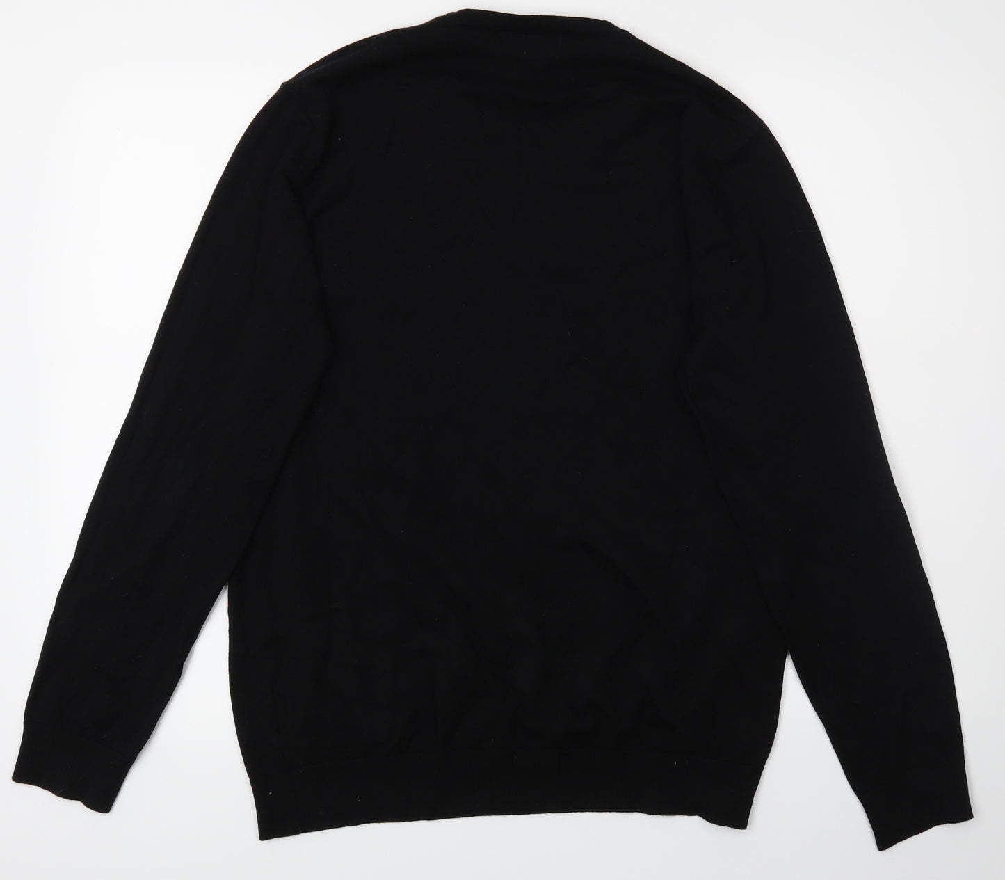 NEXT Mens Black    T-Shirt Size L