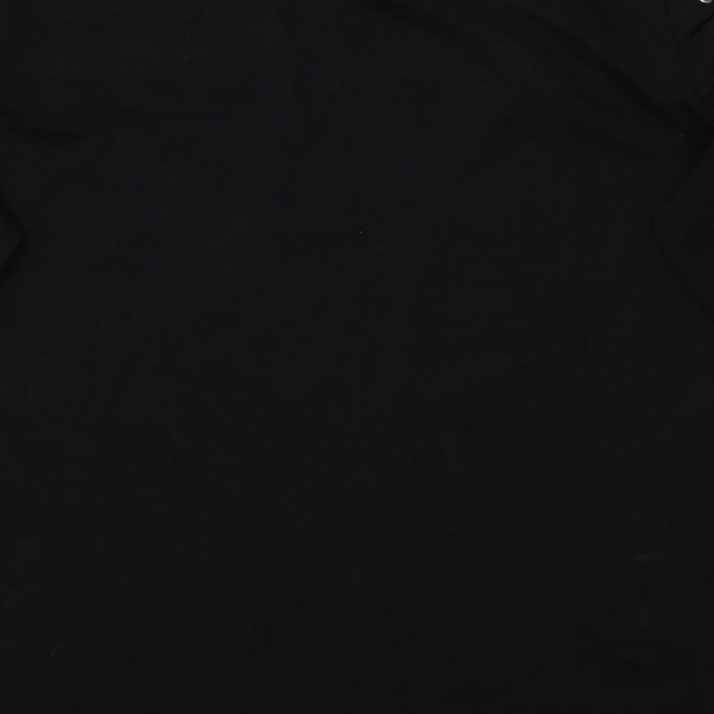 Pep & Co Womens Black   Basic T-Shirt Size 18