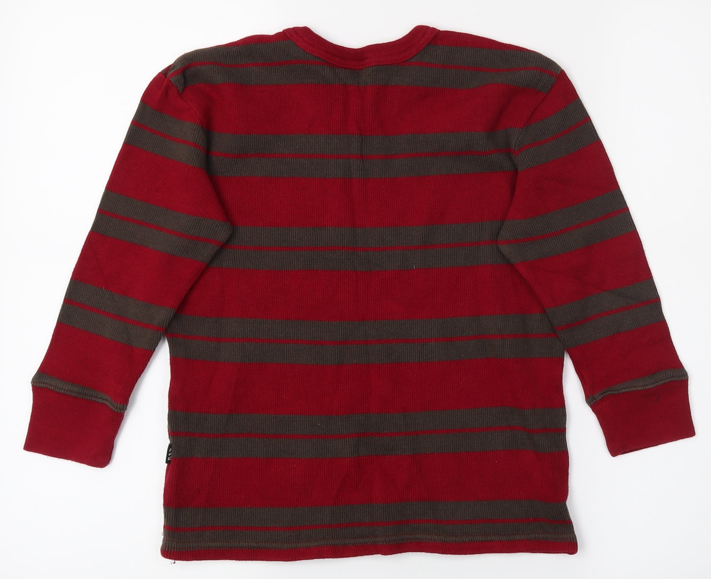 Gap Boys Red Striped  Pullover Jumper Size 4-5 Years