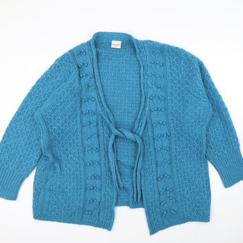 casual comfort Womens Blue   Cardigan Jumper Size 24