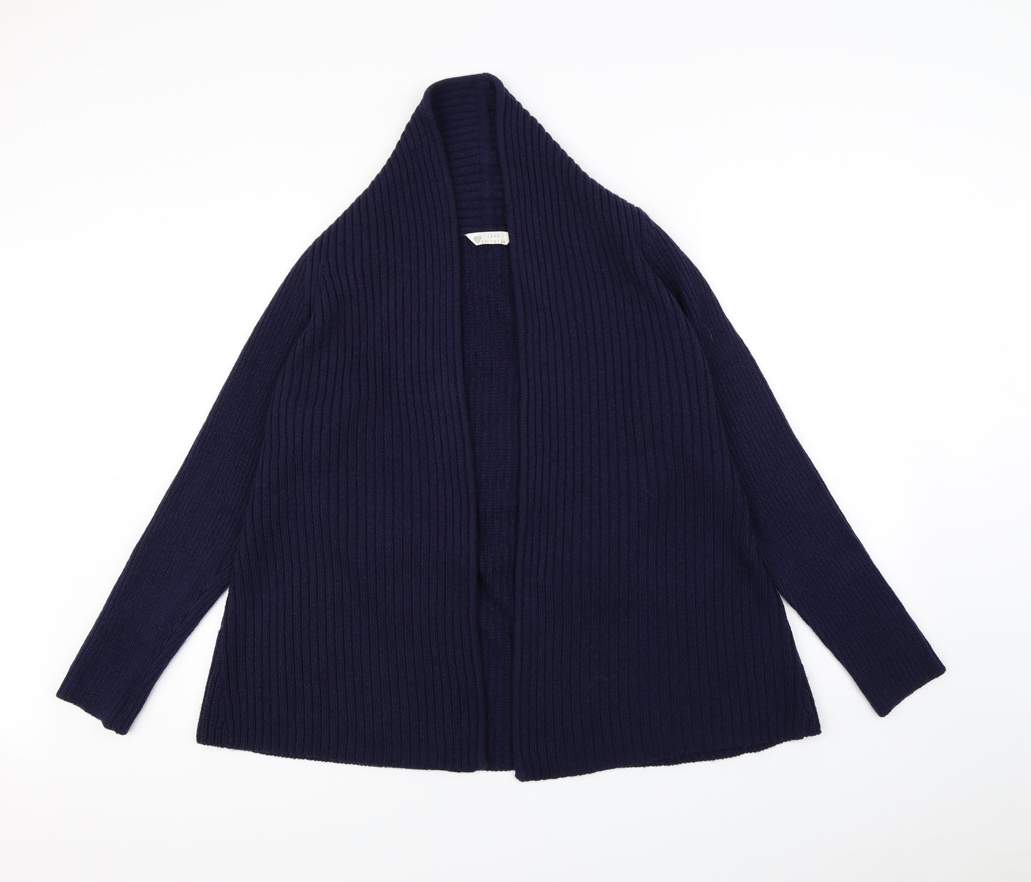 BHS Womens Blue   Cardigan Jumper Size 14