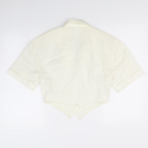 snob Womens Ivory   Jacket  Size 12