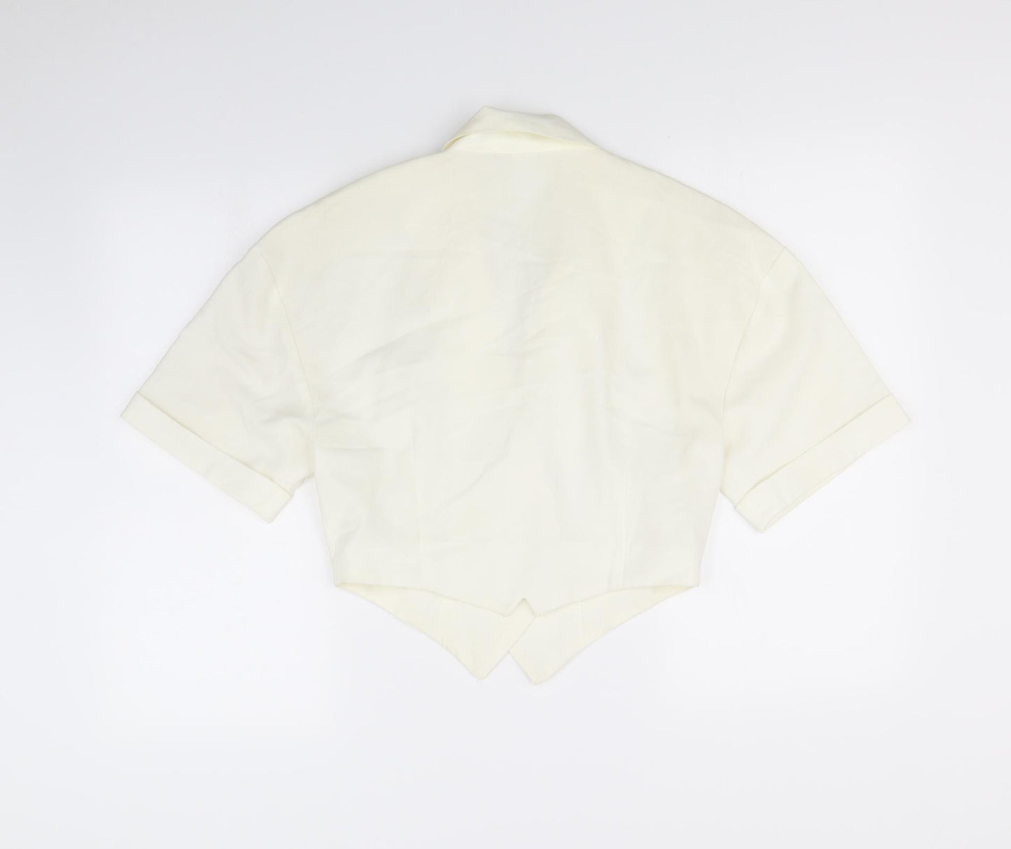 snob Womens Ivory   Jacket  Size 12