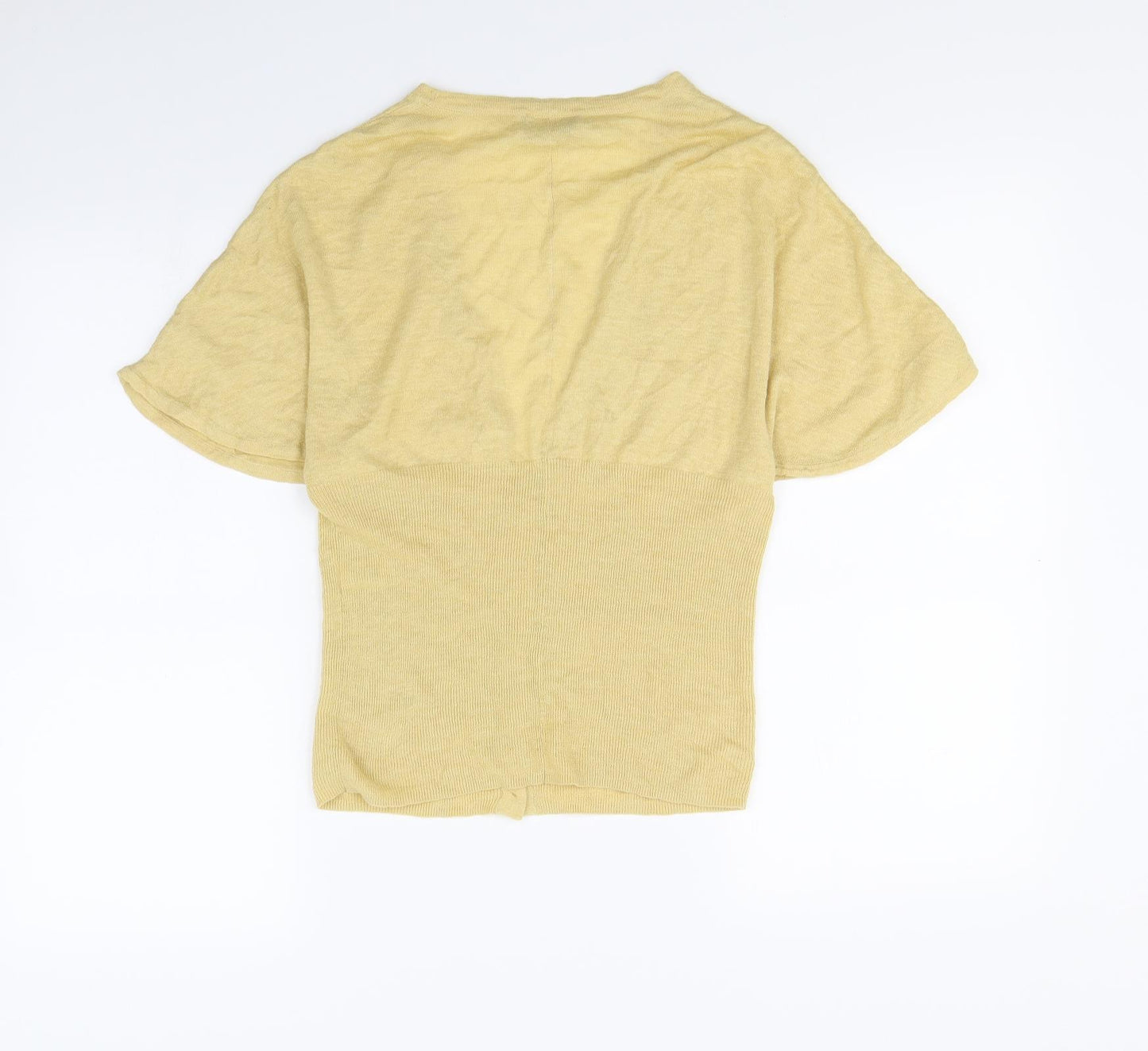 Principles Womens Yellow   Cape Jumper Size 12