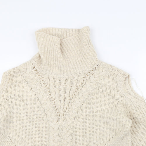 M&S Womens Beige   Pullover Jumper Size 22