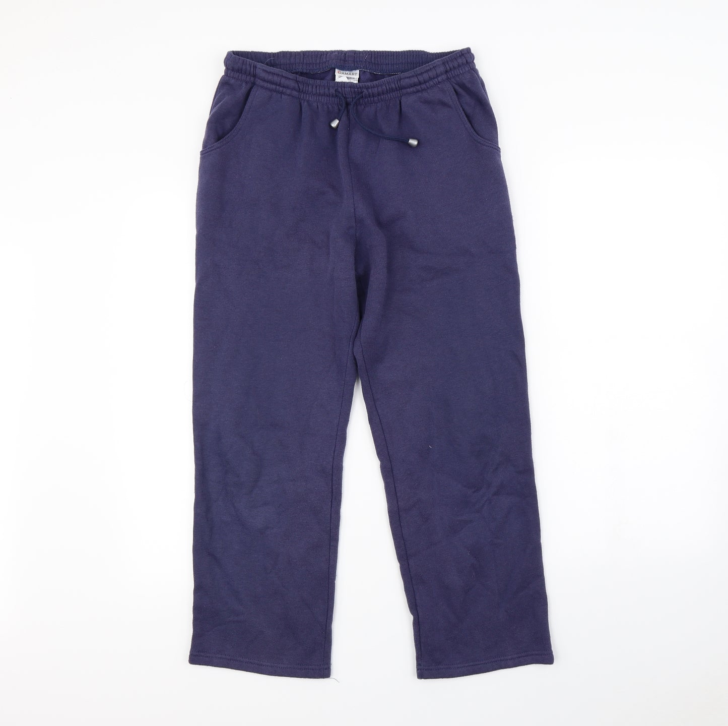 Damart Womens Blue   Jogger Trousers Size 10 L25 in