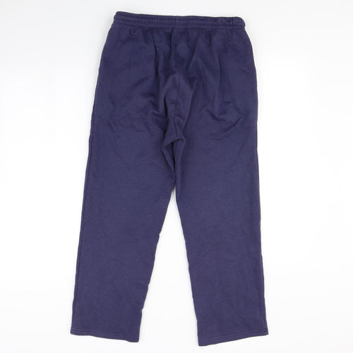 Damart Womens Blue   Jogger Trousers Size 10 L25 in