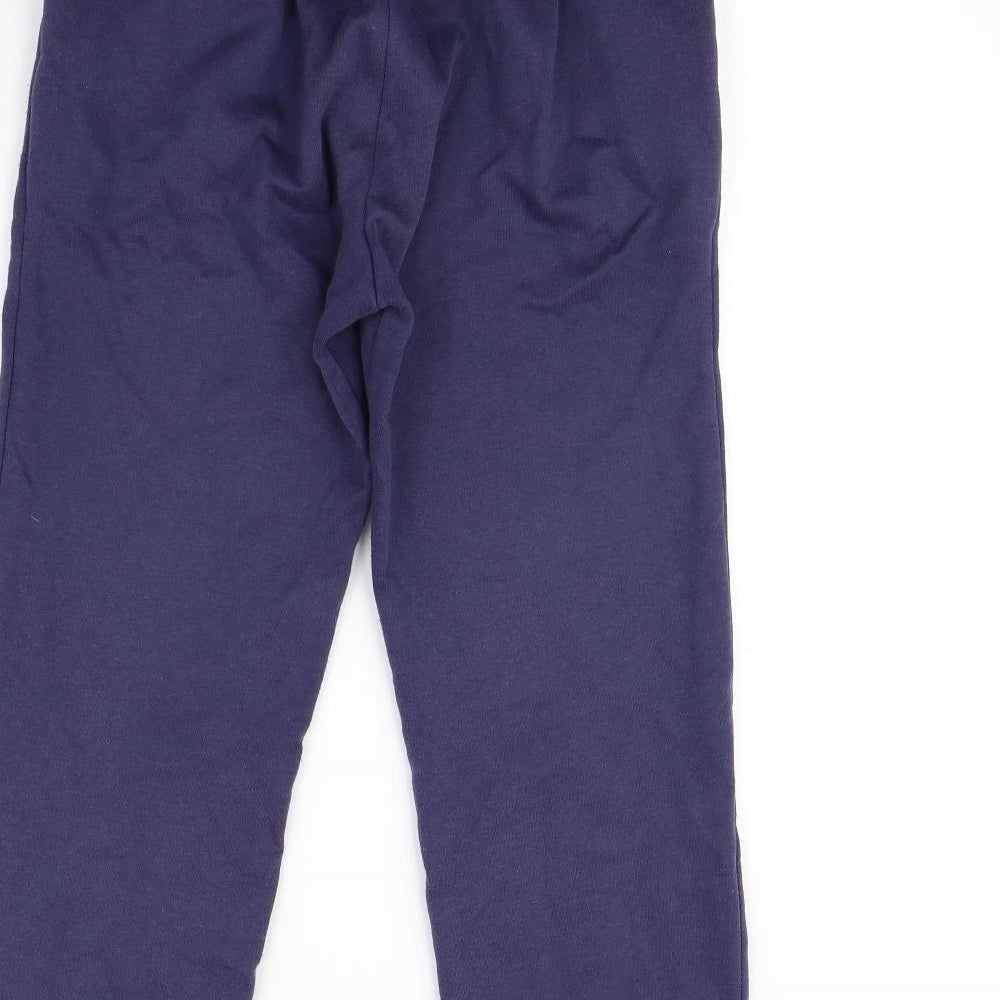 Damart Womens Blue   Jogger Trousers Size 10 L25 in