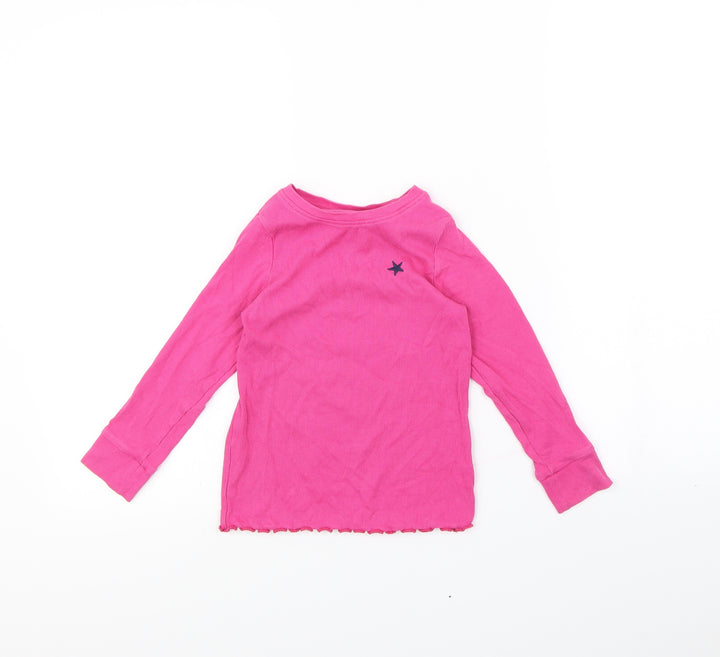 NEXT Girls Pink   Basic T-Shirt Size 4 Years